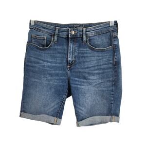 Universal Thread Denim High Rise Bermuda Jean Shorts Womens Size 12 / 31 R